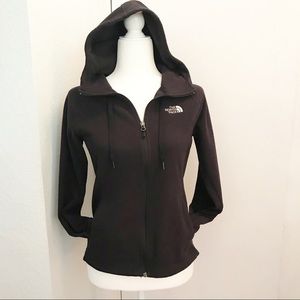 Women’s The North Face Black Zip Hoodie w/pockets